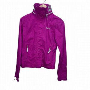 Bench Barbecue Windbreaker Pink Jacket Size Small